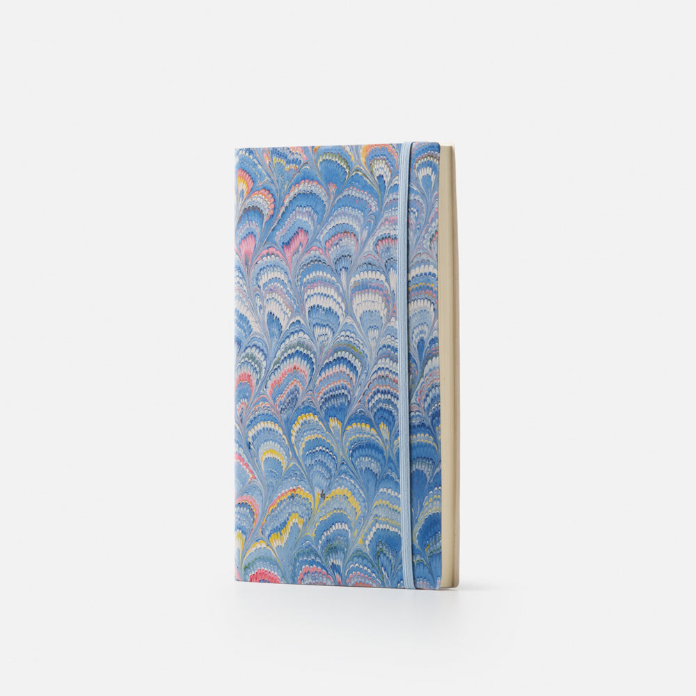 Dotted pages notebook with elastic band<br> Softcover - Cottonpaper Pavoni Collection