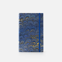 Lined notebook with elastic band<br> Softcover - Cottonpaper Pavoni Collection