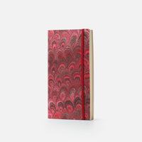 Dotted pages notebook with elastic band<br> Softcover - Cottonpaper Pavoni Collection