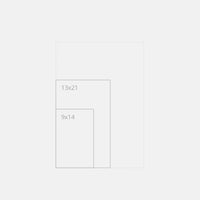 Lined notebook with elastic band<br> Softcover - Cottonpaper Pavoni Collection