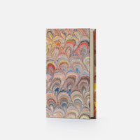 Taccuino pagine bianche<br>Copertina rigida - Collezione Pavoni