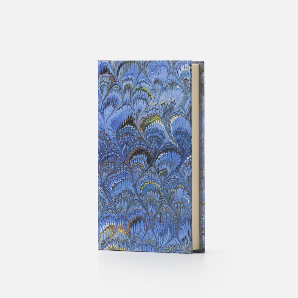 Taccuino pagine bianche<br>Copertina rigida - Collezione Pavoni