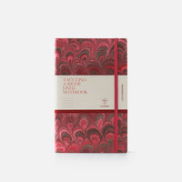 Lined notebook with elastic band<br> Softcover - Cottonpaper Pavoni Collection