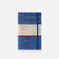 Lined notebook with elastic band<br> Softcover - Cottonpaper Pavoni Collection