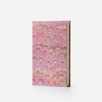 Taccuino pagine bianche<br>Copertina rigida - Collezione Pavoni