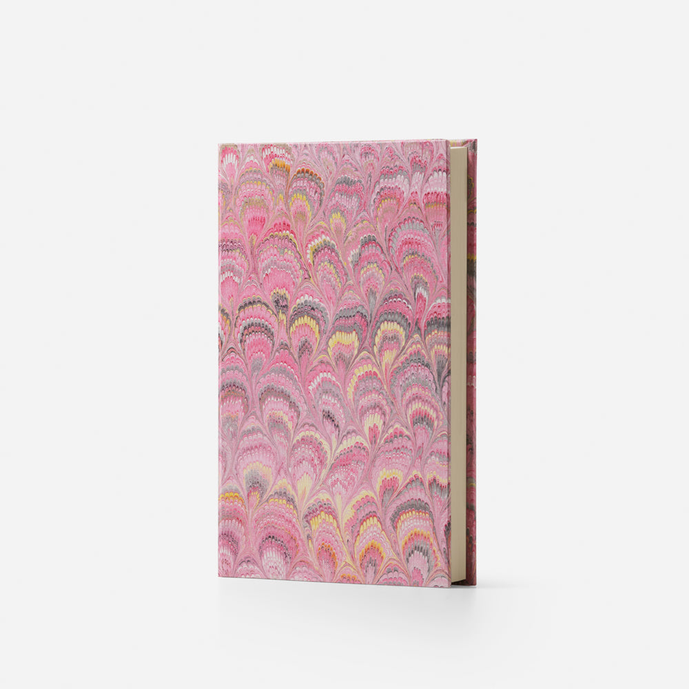 Taccuino pagine bianche<br>Copertina rigida - Collezione Pavoni