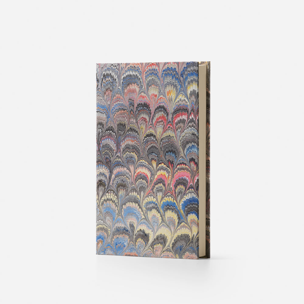 Taccuino pagine bianche<br>Copertina rigida - Collezione Pavoni