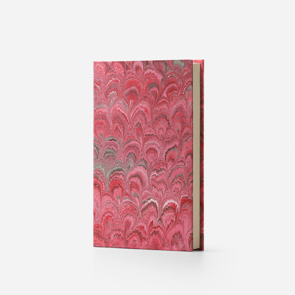 Taccuino pagine bianche<br>Copertina rigida - Collezione Pavoni