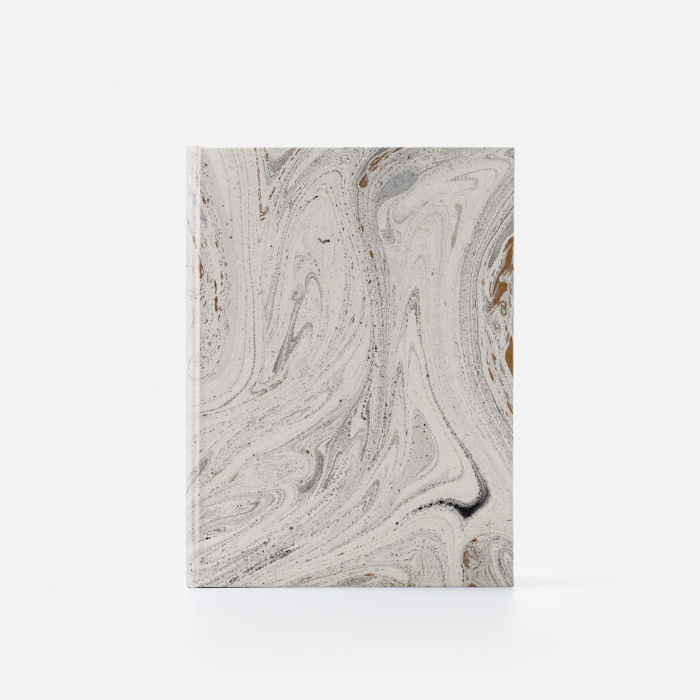 Blank page notebook<br> Hardcover - Marble Collection