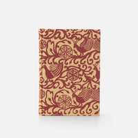 Hard cover notebook - woodblock