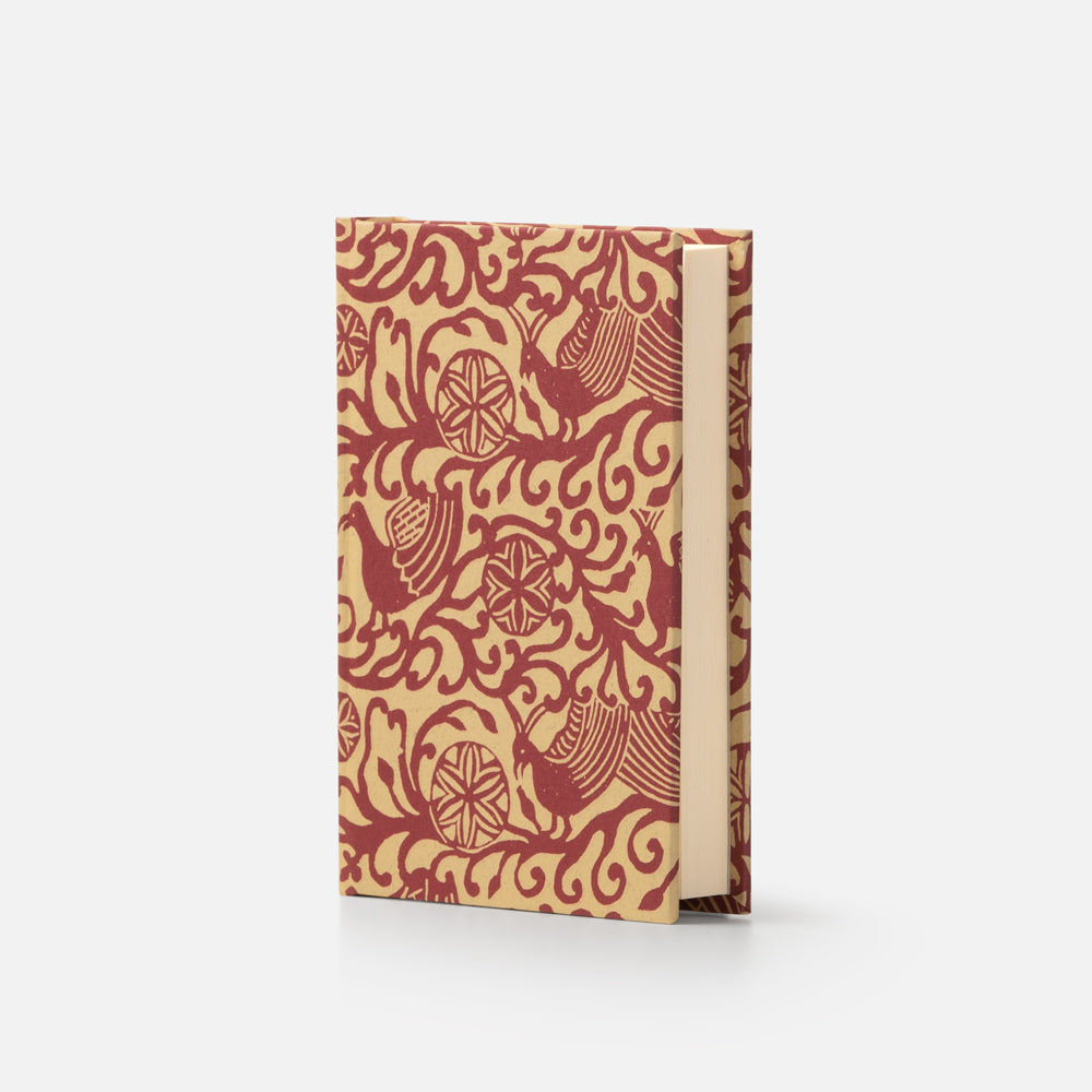 Hard cover notebook - woodblock