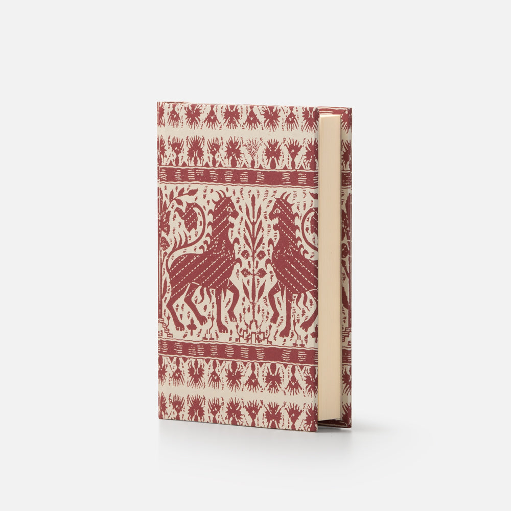 Hard cover notebook - woodblock