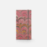 Lined notebook with elastic band<br> Hardcover - Pavoni Collection