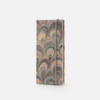 Lined notebook with elastic band<br> Hardcover - Pavoni Collection