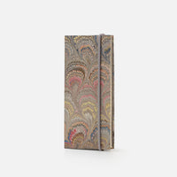 Lined notebook with elastic band<br> Hardcover - Pavoni Collection