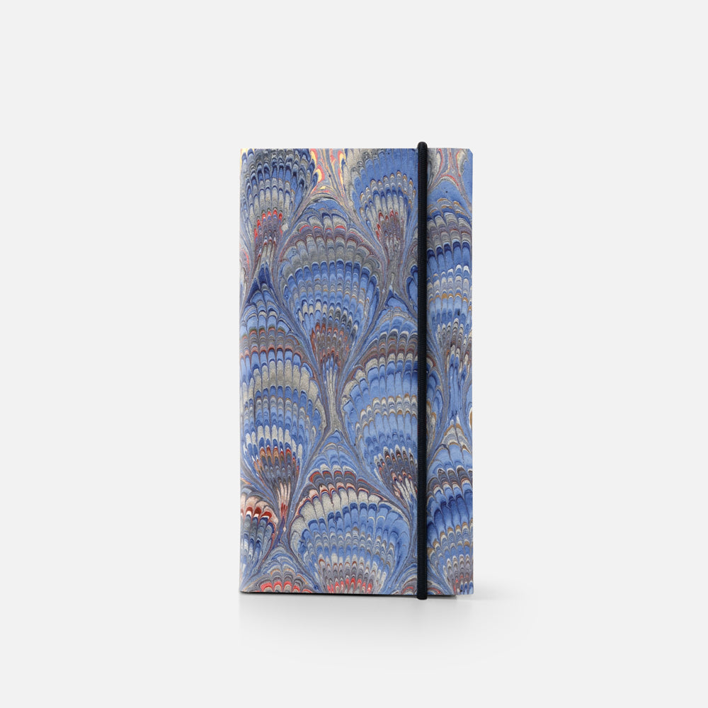 Lined notebook with elastic band<br> Hardcover - Pavoni Collection