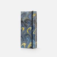 Lined notebook with elastic band<br> Hardcover - Pavoni Collection