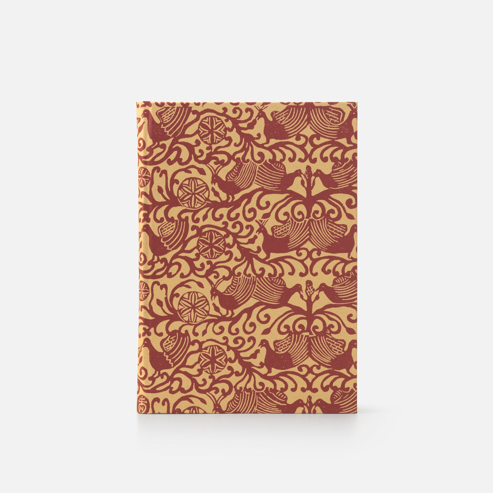 Hard cover notebook - woodblock