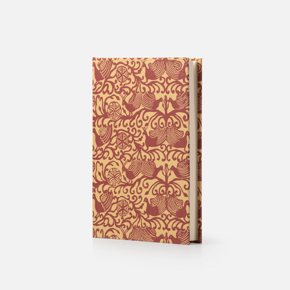 Hard cover notebook - woodblock