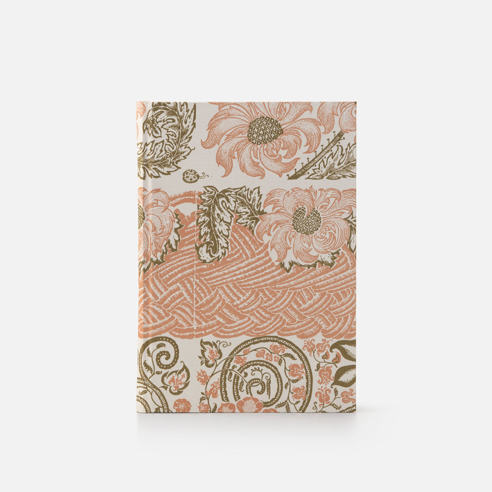 Hard cover notebook - woodblock