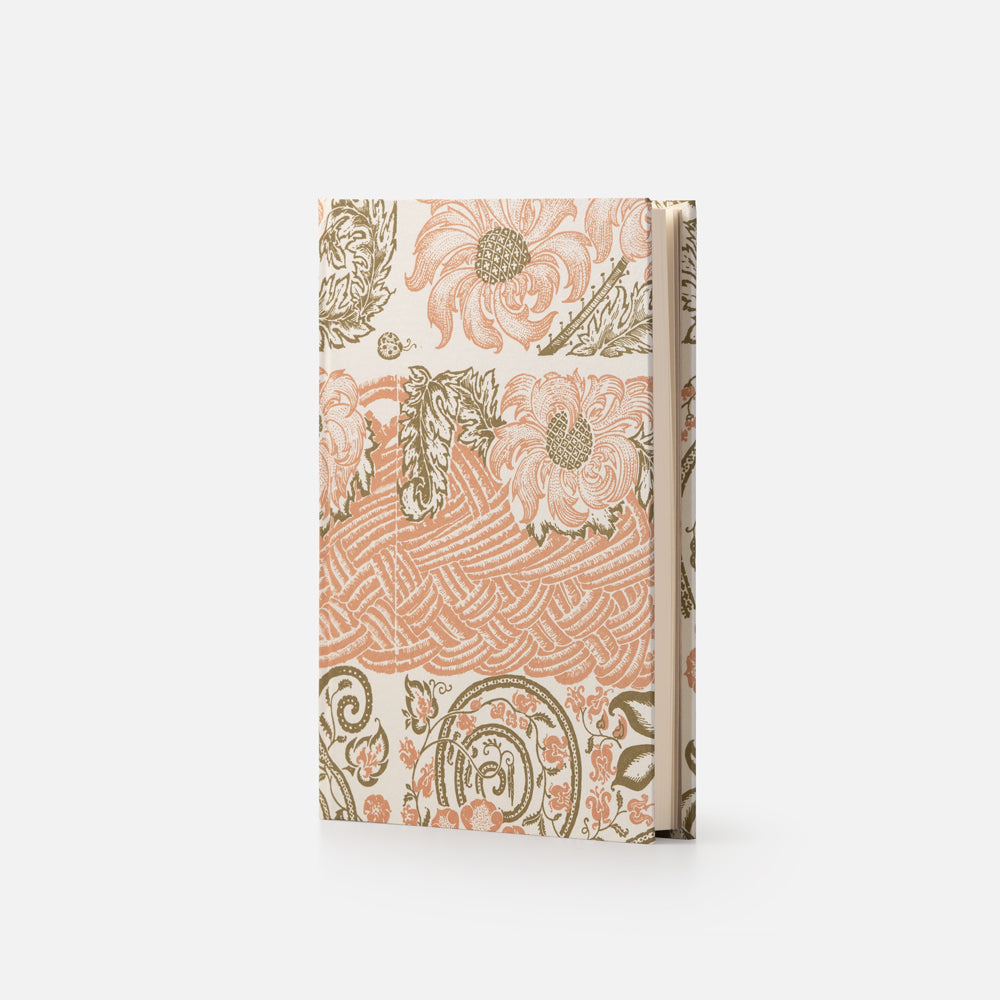 Hard cover notebook - woodblock