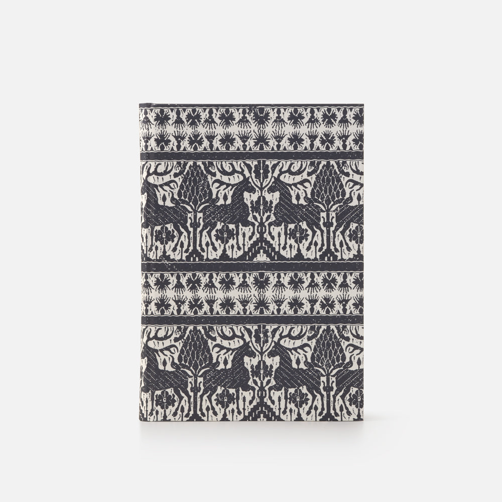 Hard cover notebook - woodblock