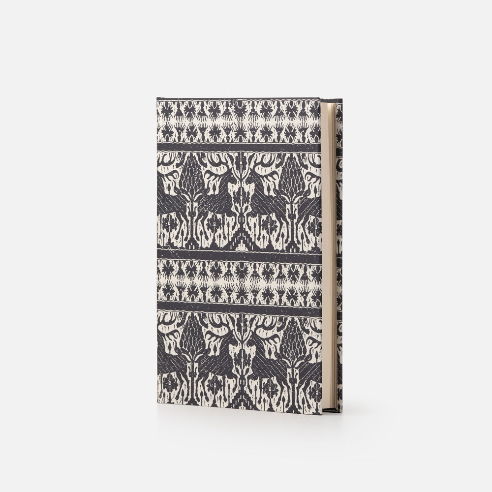 Hard cover notebook - woodblock