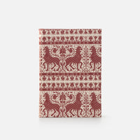 Hard cover notebook - woodblock
