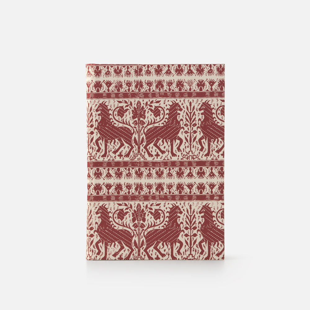 Hard cover notebook - woodblock