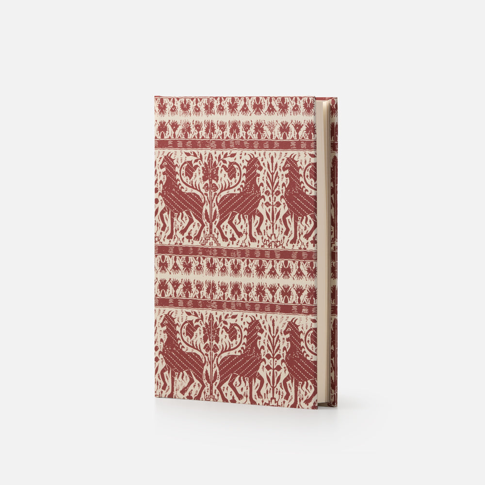 Hard cover notebook - woodblock