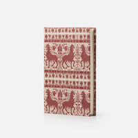 Hard cover notebook - woodblock