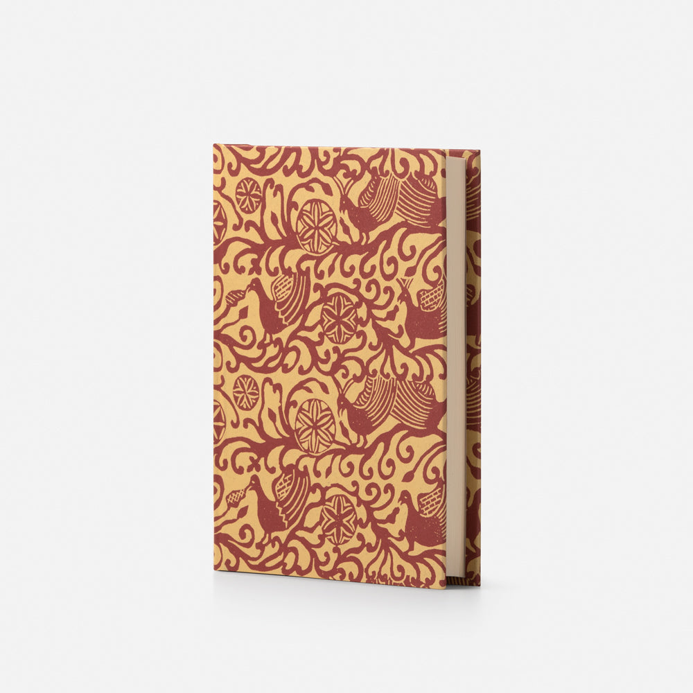 Hard cover notebook - woodblock