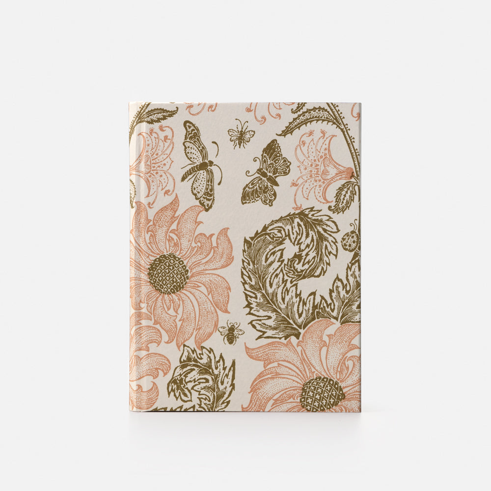 Hard cover notebook - woodblock