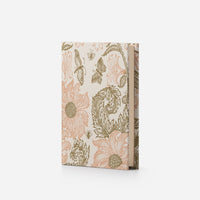 Hard cover notebook - woodblock