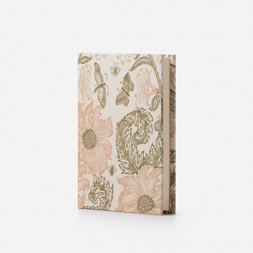 Hard cover notebook - woodblock