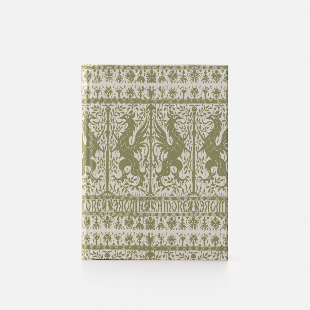 Hard cover notebook - woodblock