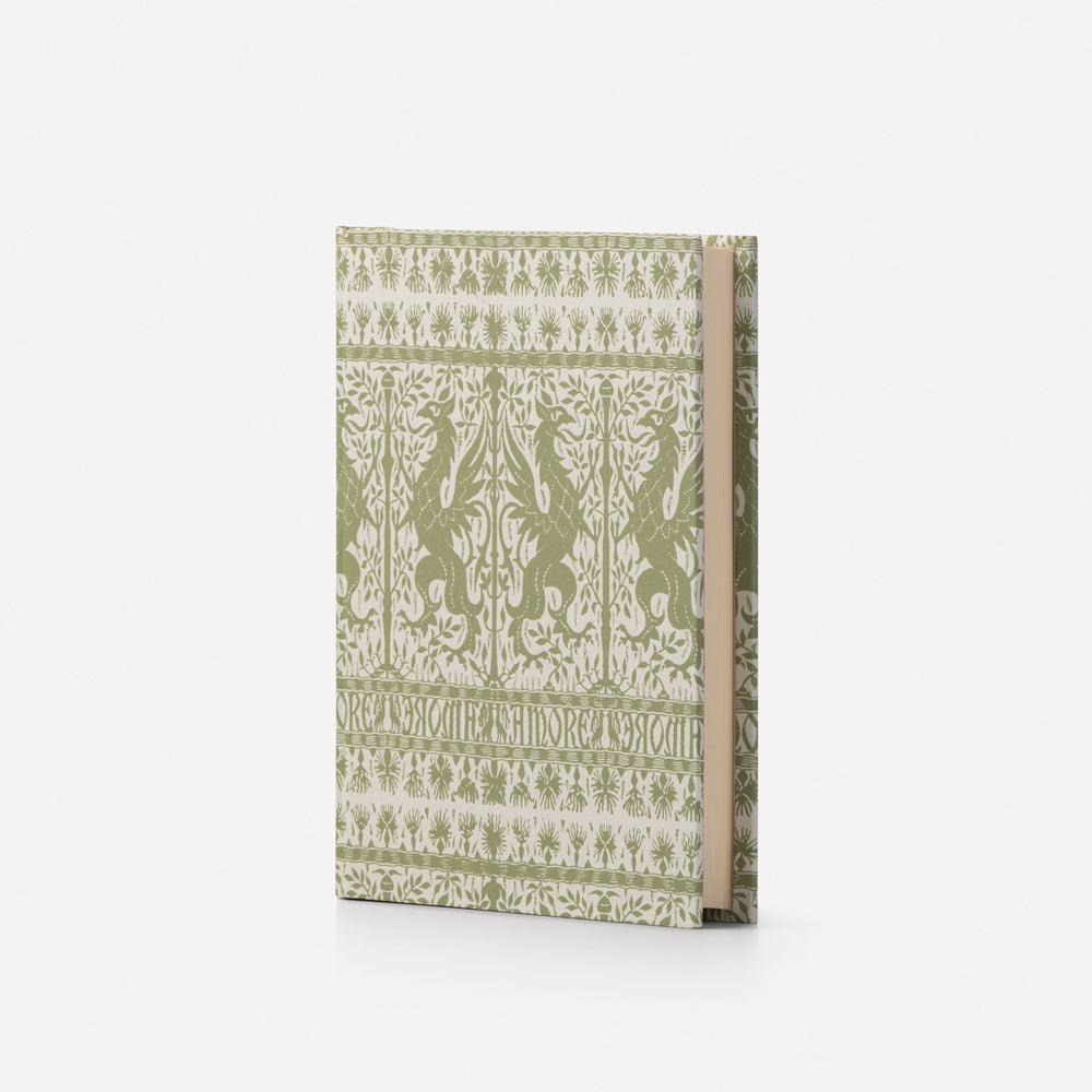 Hard cover notebook - woodblock