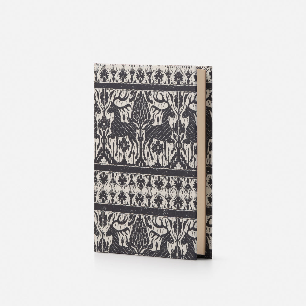 Hard cover notebook - woodblock