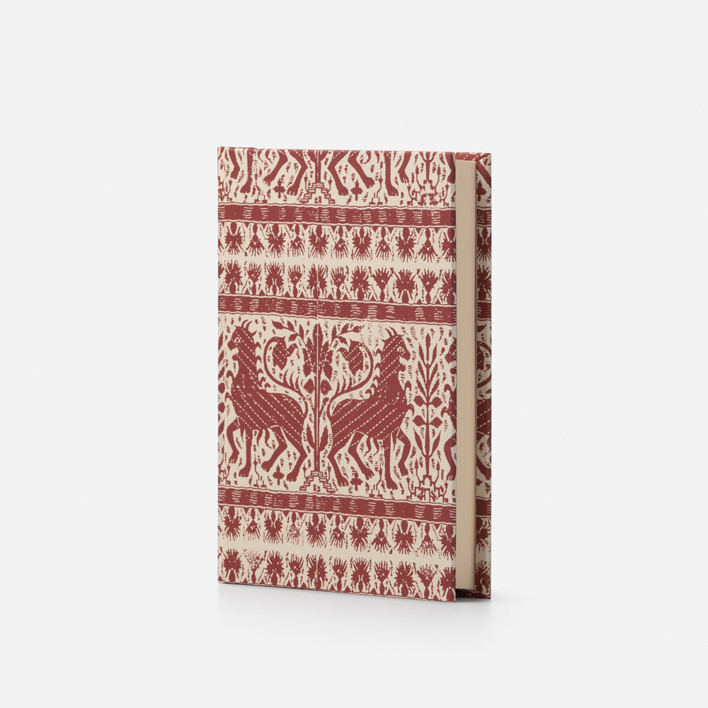 Hard cover notebook - woodblock