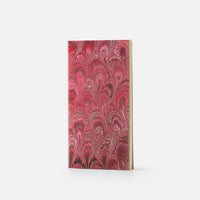 Cottonpaper cover notebook - Peacocks