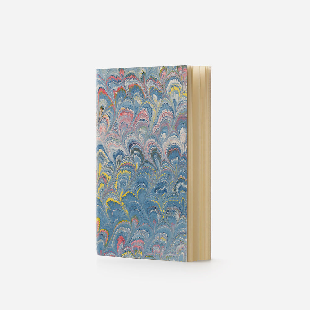 Cottonpaper cover notebook - Peacocks
