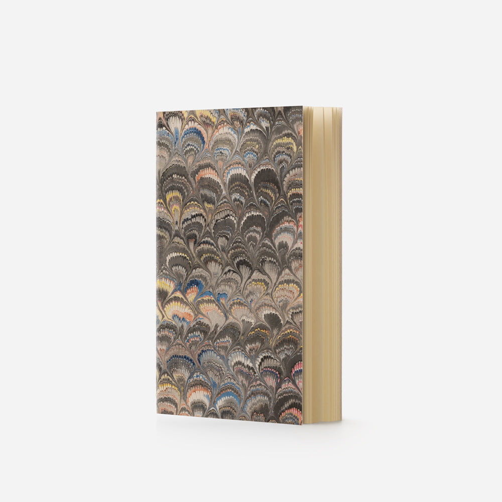 Cottonpaper cover notebook - Peacocks