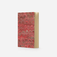Cottonpaper cover notebook - Peacocks