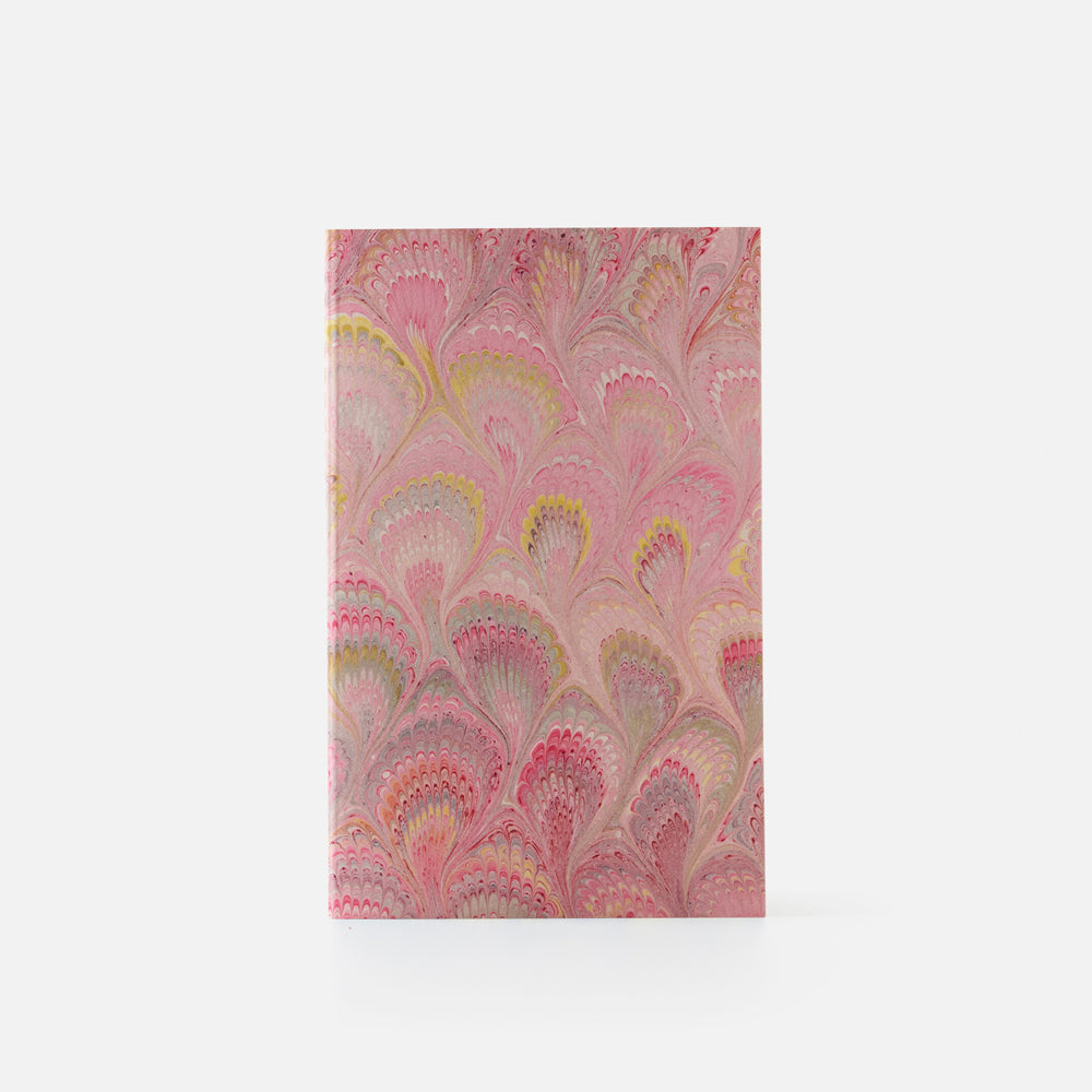 Notebook with lined pages<br> Softcover - Cottonpaper Pavoni Collection