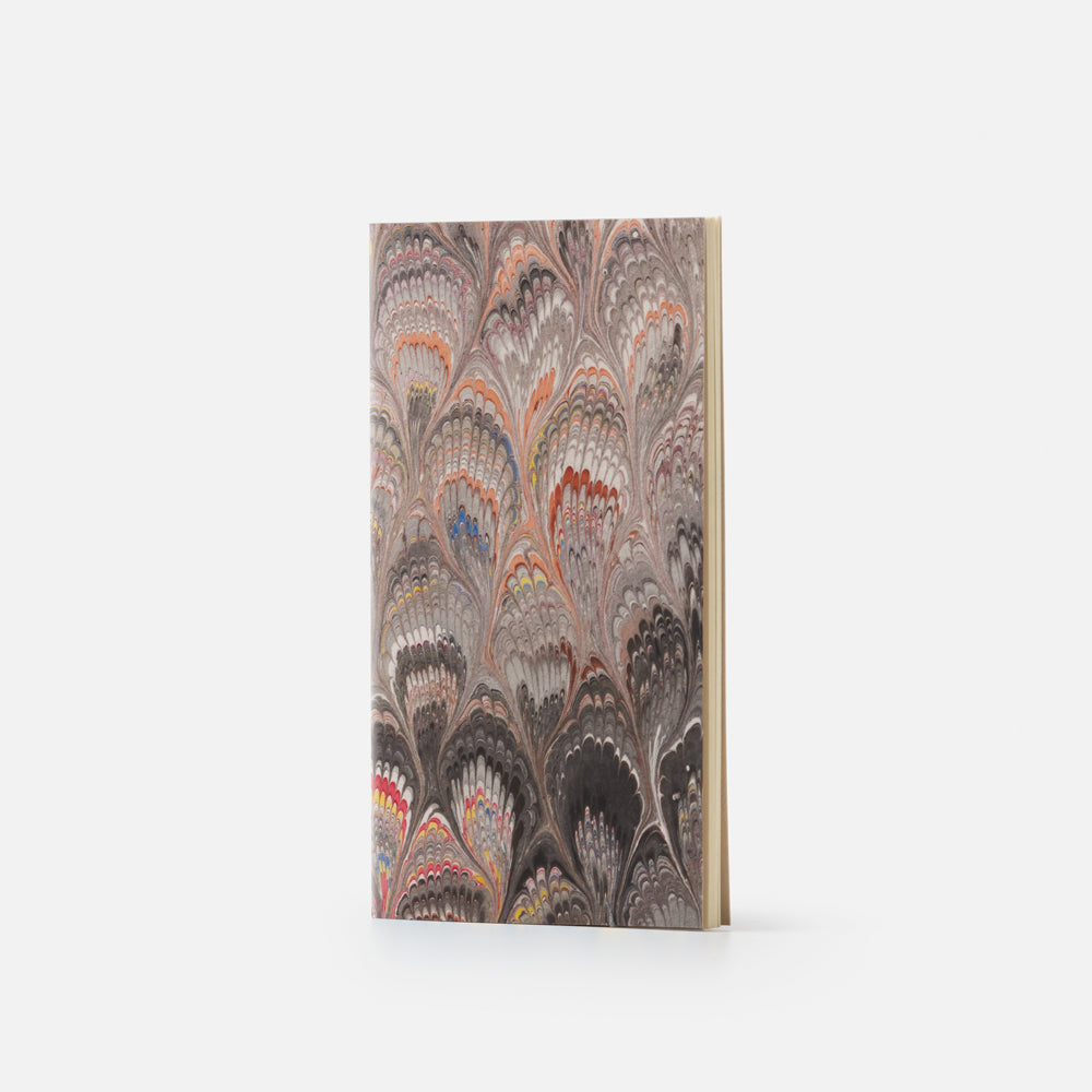 Notebook with lined pages<br> Softcover - Cottonpaper Pavoni Collection