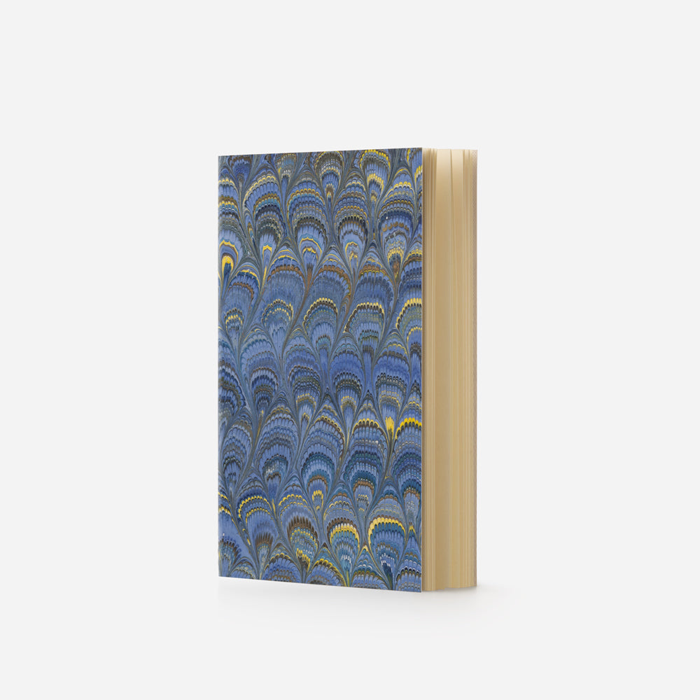 Notebook with lined pages<br> Softcover - Cottonpaper Pavoni Collection