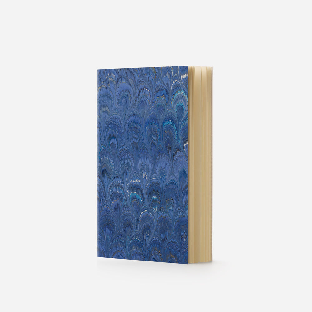 Notebook with lined pages<br> Softcover - Cottonpaper Pavoni Collection