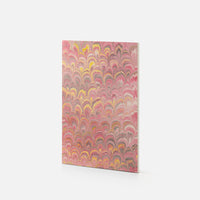 Notebook with lined pages<br> Softcover - Cottonpaper Pavoni Collection