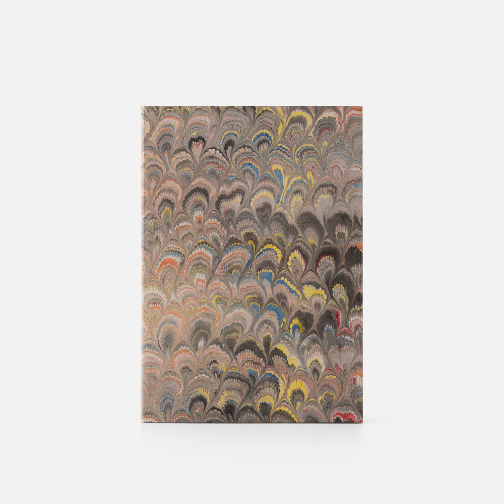 Notebook with lined pages<br> Softcover - Cottonpaper Pavoni Collection