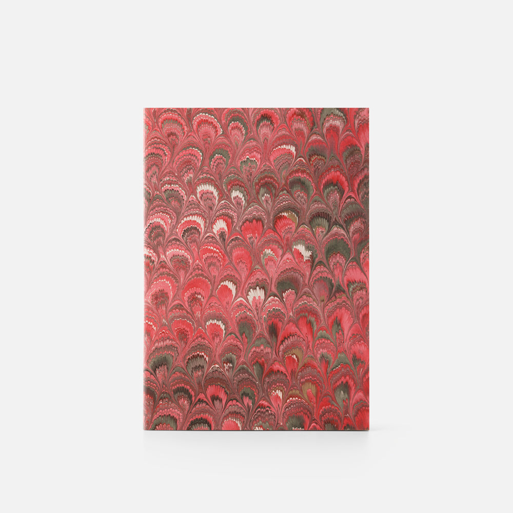 Notebook with lined pages<br> Softcover - Cottonpaper Pavoni Collection